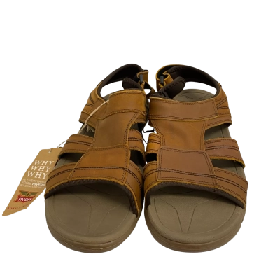 Rivers Mens  Size 11 Sandals Brown 