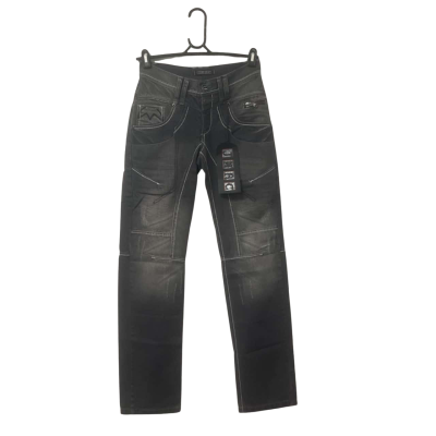 Mens Jeneric Size 29 Straight Leg Distressed Jeans Grey 