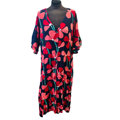 THAT BIRD LABEL Size 20 Casual Dress Multicoloured 