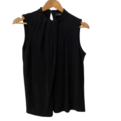 Saba Womens  Size 12 Sleeveless Top Black  