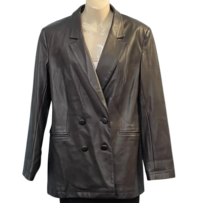 Atmos&Here Womens Size 12 Winter Coat Black