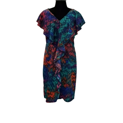 Diana Ferrari Womens  Size 10 Sleeveless Dress  Multicoloured 