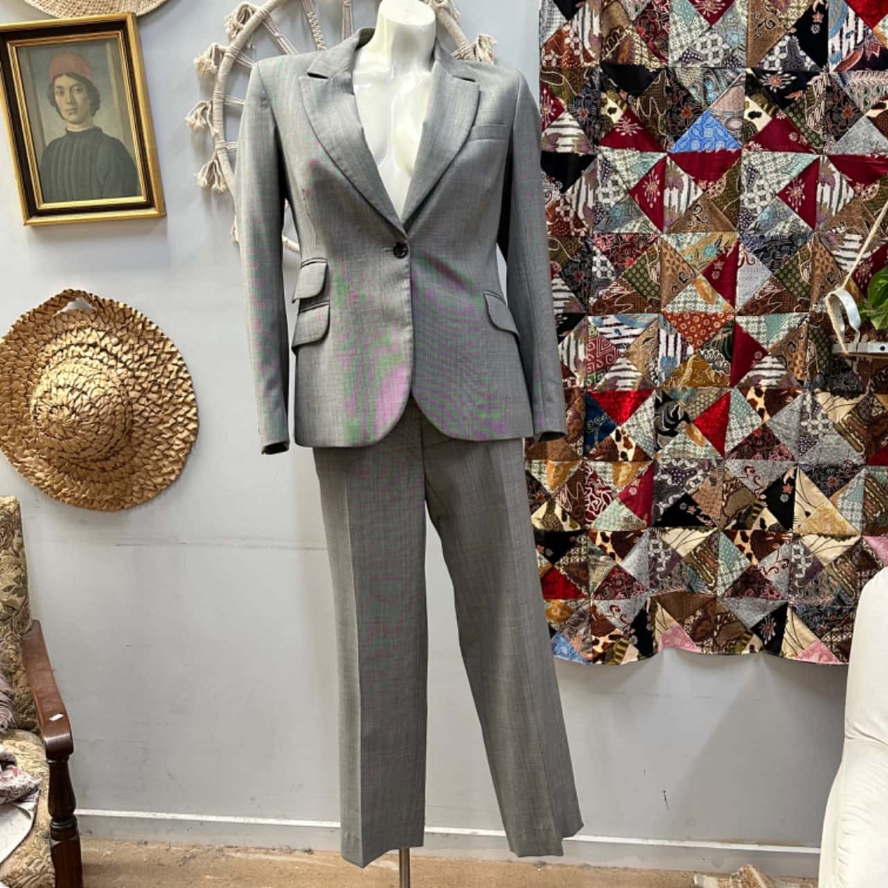 Cubec Clothing Women’s Wool Grey Suit Set(s)