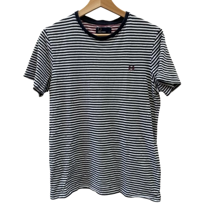 Fred Perry Mens Size S Striped T-Shirt