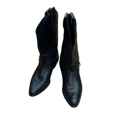 Authentic Western Boots by Barrats  Size 6 Black  