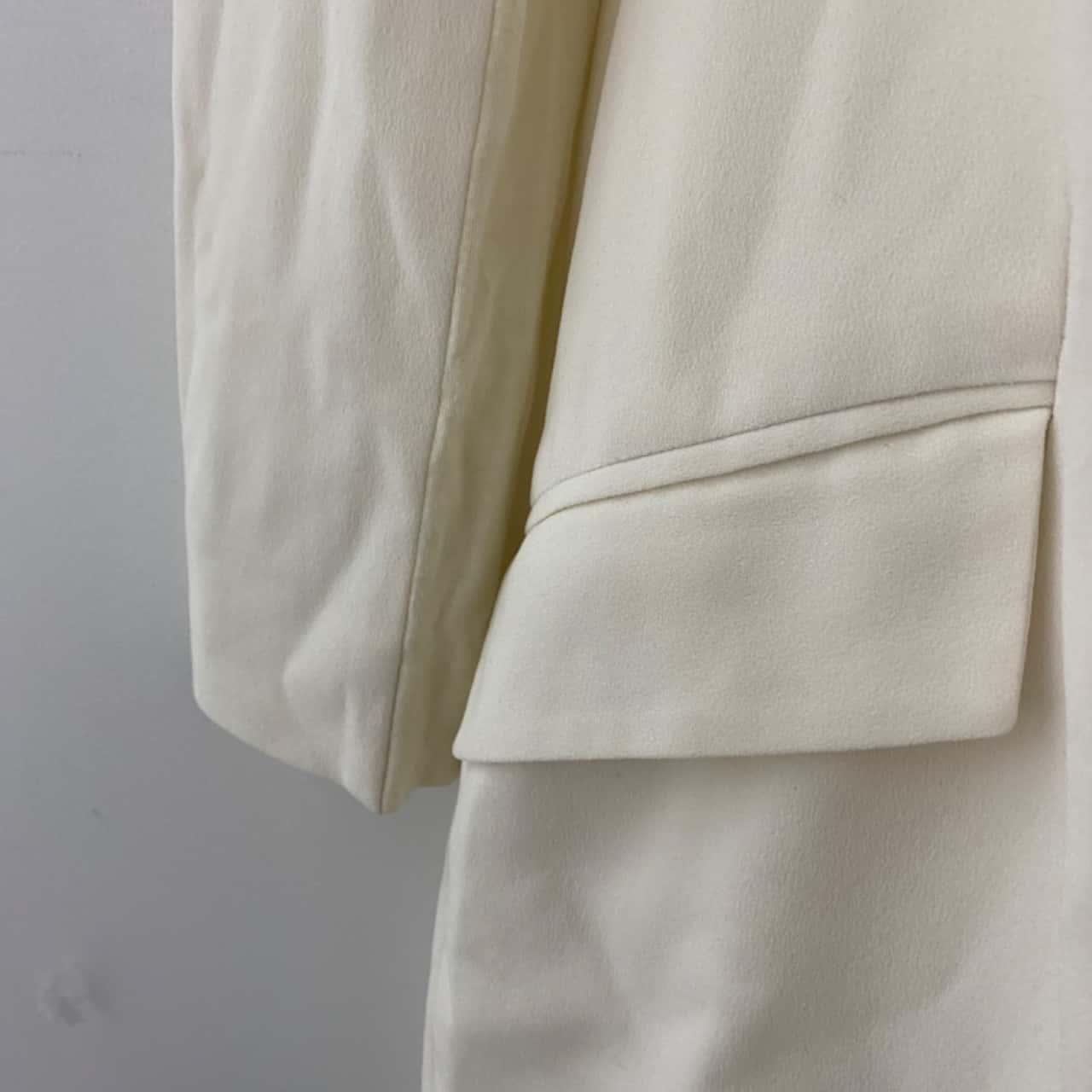 Haute Hippie. Womens Size 8. Vintage Ivory coat dress styled as a