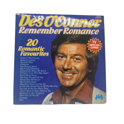 Des O'Conner Remember Romance Vinyl