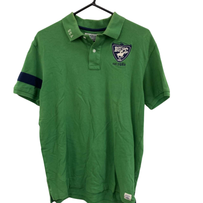 Beverly Hills Polo Club Mens  Size XL Polo Shirt Green 