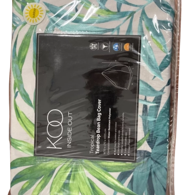 KOO outdoor tropical beanbag cover