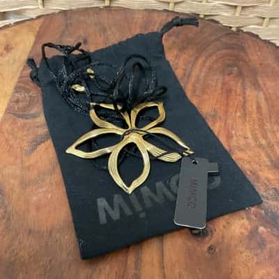 NWT Women's MIMCO Wildflower Cord Necklace RRP $89.95 birthday gift wedding girls teen 