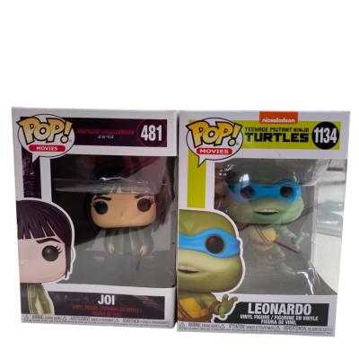 Pop Joi and Pop Leonardo Figurines 