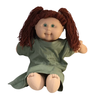 Vintage 2004 Brown Hair Cabbage Patch Doll