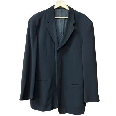 Vintage Country Road Mens Size 42 Black Blazer 