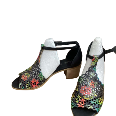  Isabella Rossi sandal Size 39 Black  / Multicoloured 