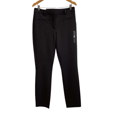 Brand New Tommy Hilfiger Womens Size 8 Heritage Slim Fit Pant Black   