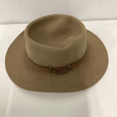 Akubra Mens Brown Fur Felt Hat size 54