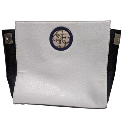 Womens Handbag Black  / Off White 