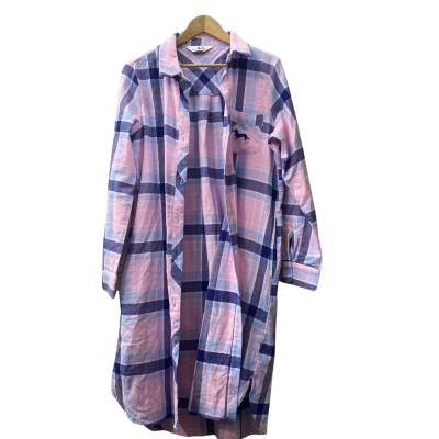 Peter Alexander Womens   Size M Blue / Pink Flannel PJ dress