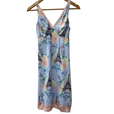 Peter Alexander Paris Ornate Print Slinky Nightie Size S