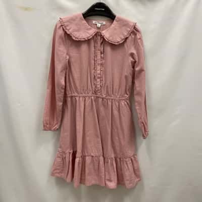 Country Road Kids Size 8 Cotton Dresses Dusty Pink  