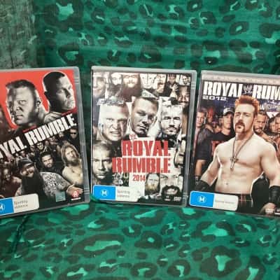 9 Wrestling DVDs 13 Discs in all