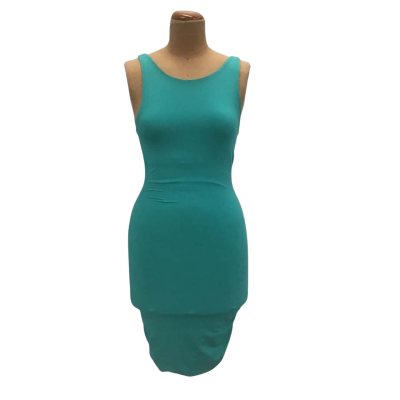 Kookai Ruched Dress Size 1 Teal 