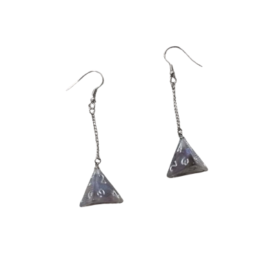  Women's 4-Sided Dice Earrings