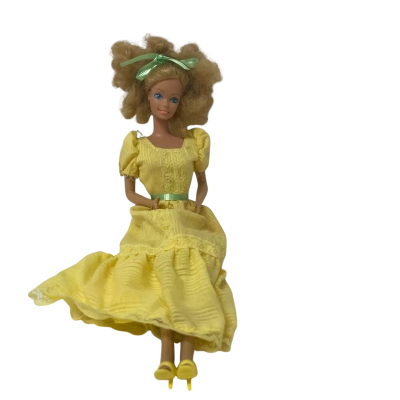 Vintage 1981 Mattel Magic Curl Barbie Doll (Orginal Dress)