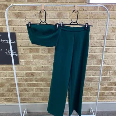 Kookai Womens green delta set Size 34 