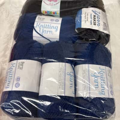 Wool bundle - 8 Ply DK Acrylic/Polyester Blend 