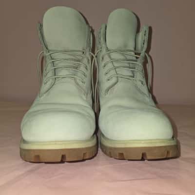 Timberland Mens  Size 9W Boots Cream 