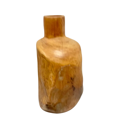 Handcrafted Wooden Vase- statement piece 