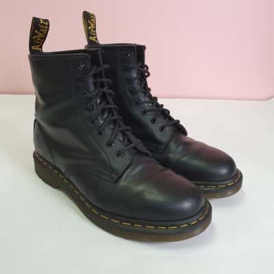 Dr Martens Unisex Size 42 Smooth Black Boot