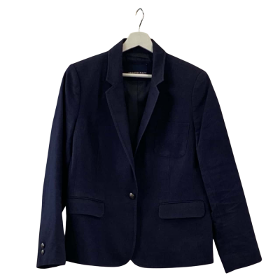 Sportscraft Womens  Size 12 Blazer Navy Blue 