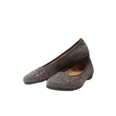 Gabor Womens  Size 6 Flats Grey 