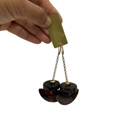 House of Baulch Women's Earrings Brown 