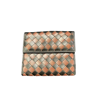 Scuola del Cuoio Womens woven leather purse