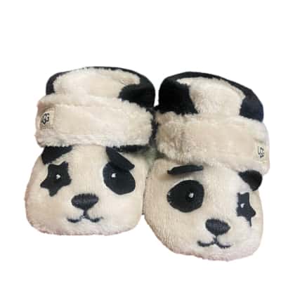 UGG Bixbee Panda slipper Sz 6-12 mths 