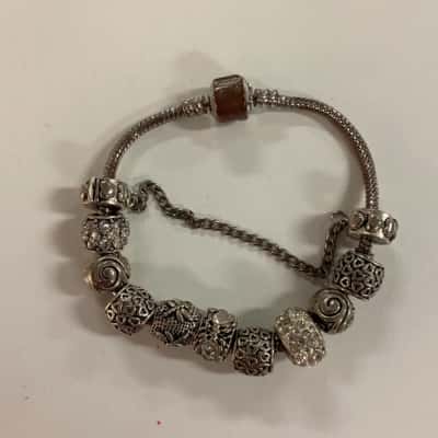 Charm Bracelet Silver 