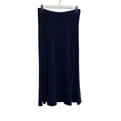 Capture Womens  Navy Blue  A-Line Skirt  Size 12