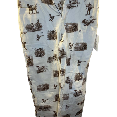  Womens  White Pants Size M 