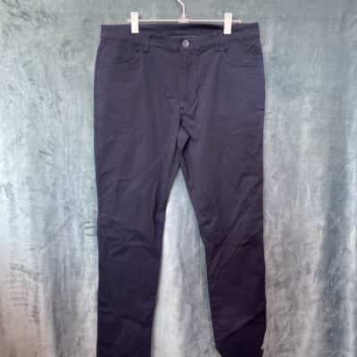 Gazman Mens Pants Navy Blue Size 36