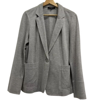Lafayette Womens  Size 10 Blazer Grey Melange