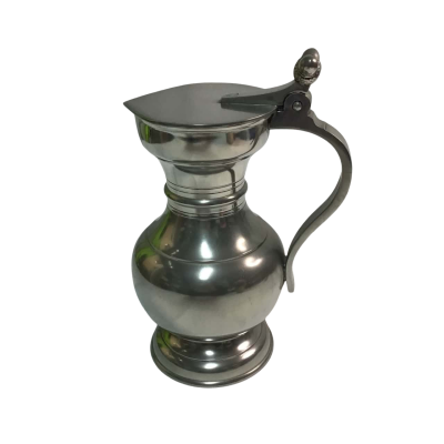 Vintage Pewter Wine Pitcher 