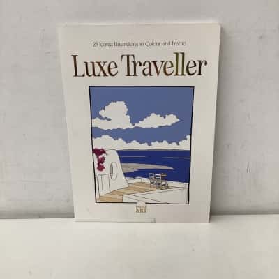 NEW - Luxe Traveller colouring book