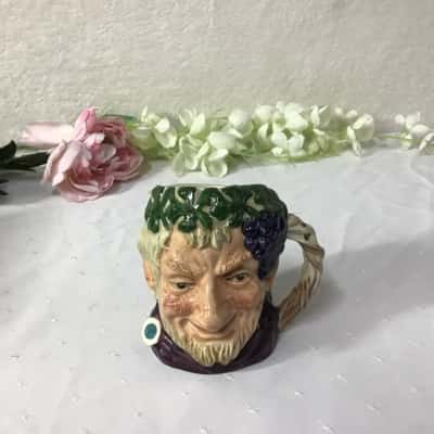 Vintage Royal Doulton Bacchus Charactere Toby Jug Mug 