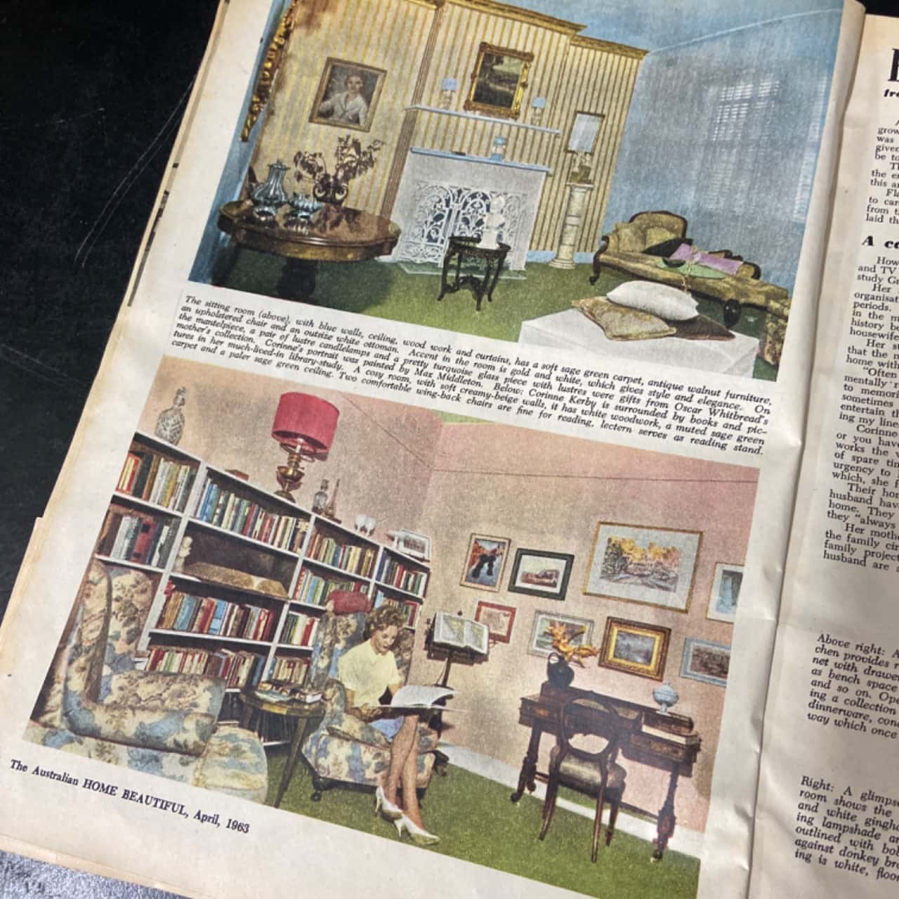 3 Vintage Australian Home Beautiful Magazines (s)