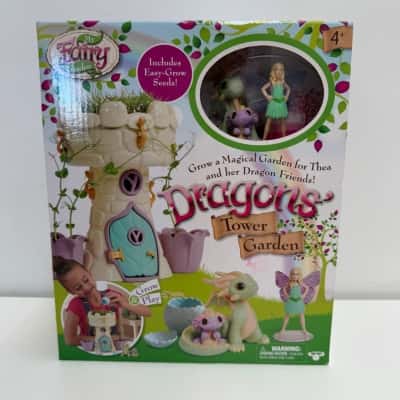 NEW - My Fairy Garden - Dragon's Tower Grow and Play