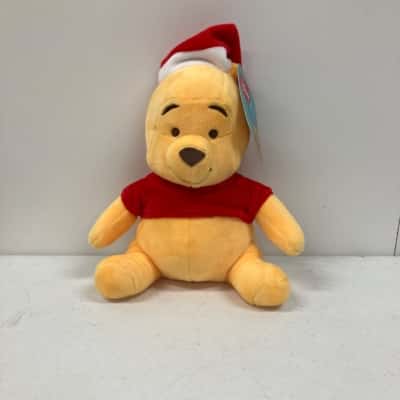 Disney Winnie The Pooh Christmas Plush BNWT