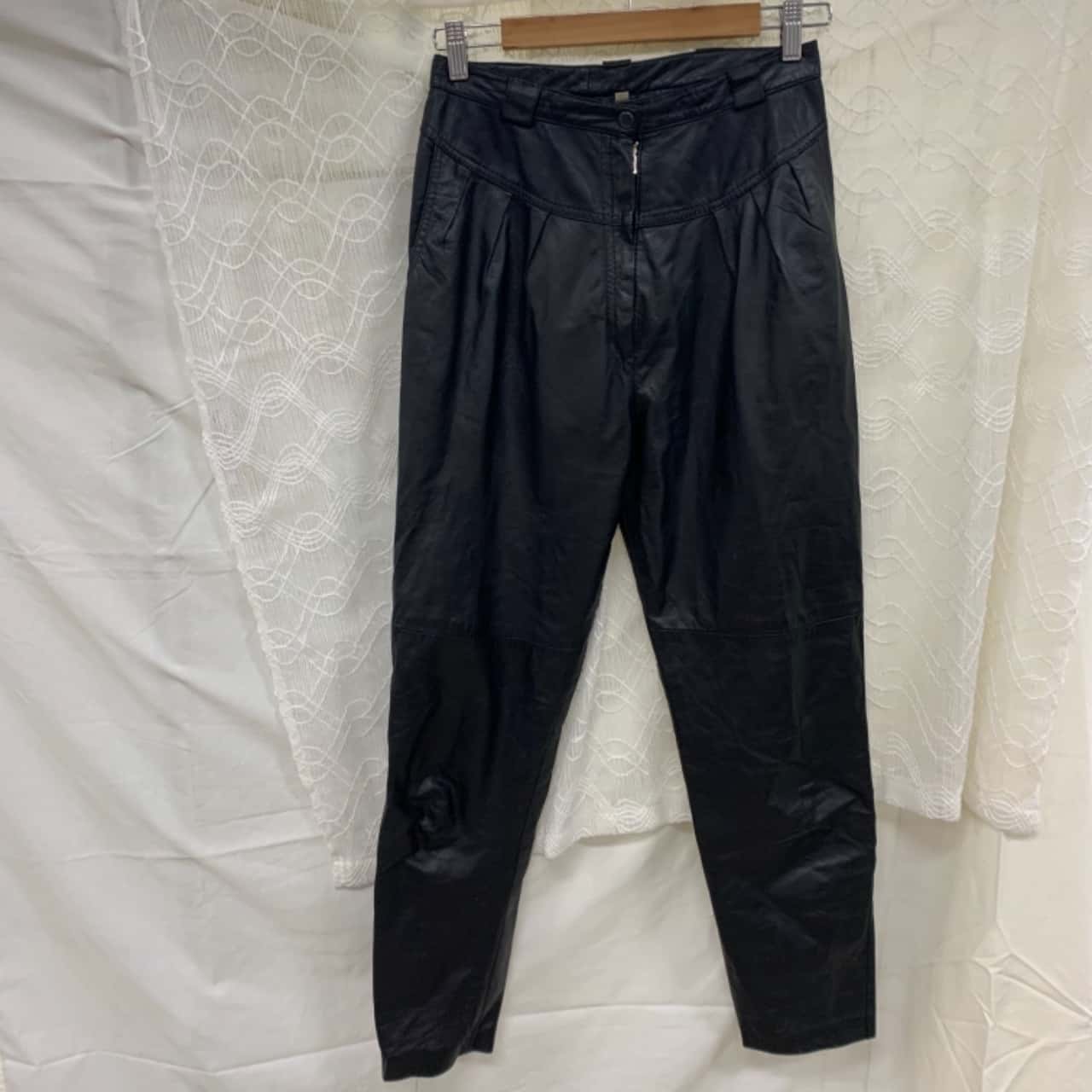 leather pants size 12